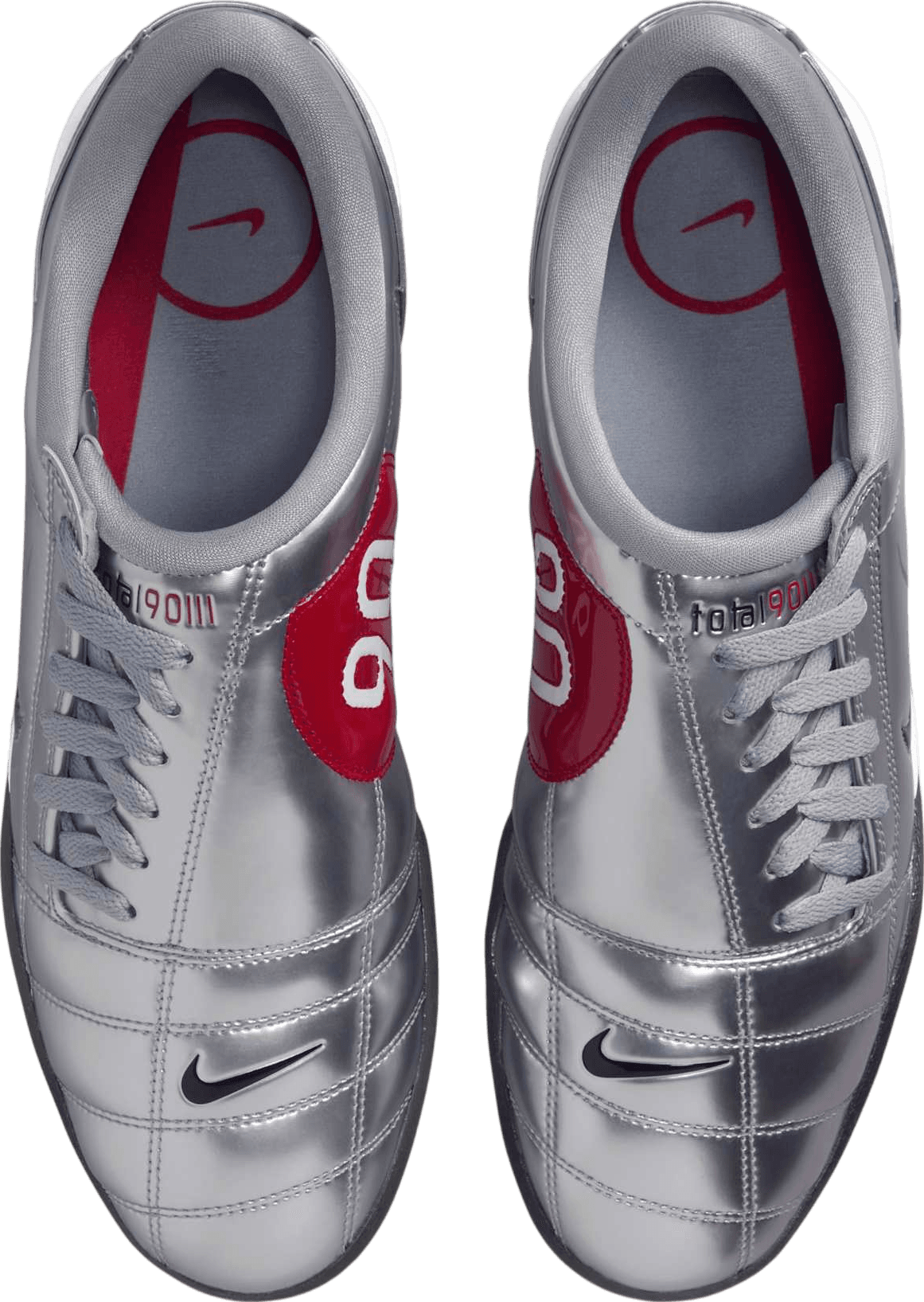 Nike Total 90 Metallic Silver/Black