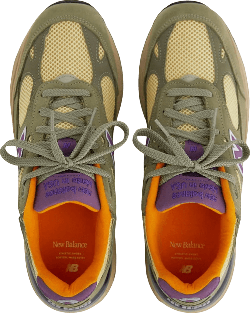 New Balance 993 Made in USA Olive Leaf