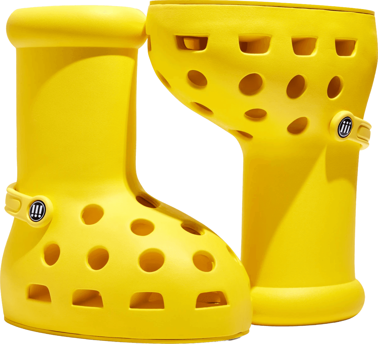 MSCHF x Crocs Big Yellow Boot