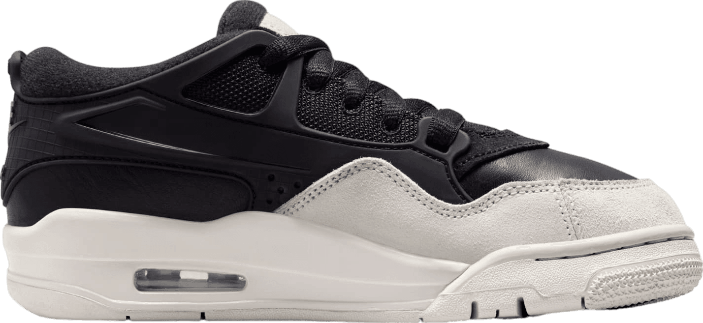 Air Jordan 4 RM Black/Light Bone (GS)