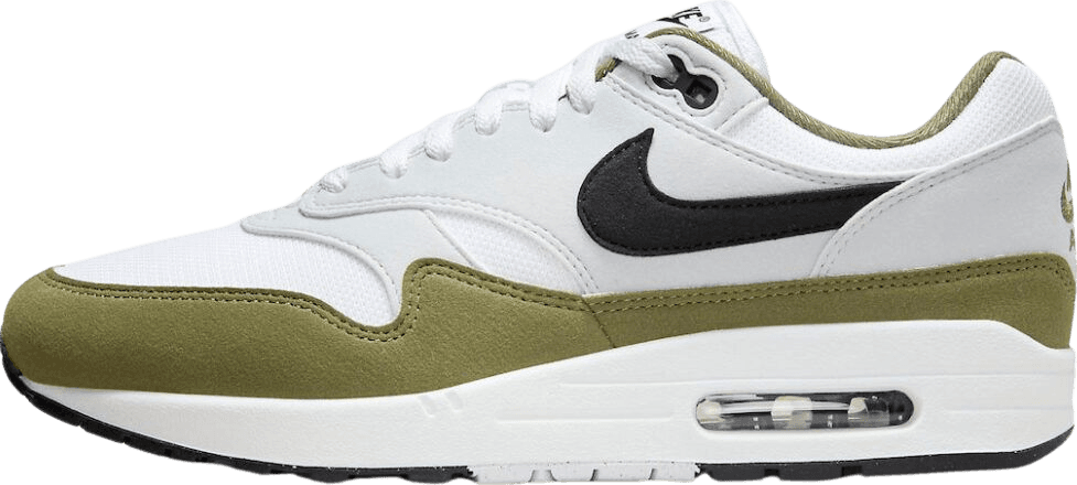 Nike Air Max 1 White/Medium Olive