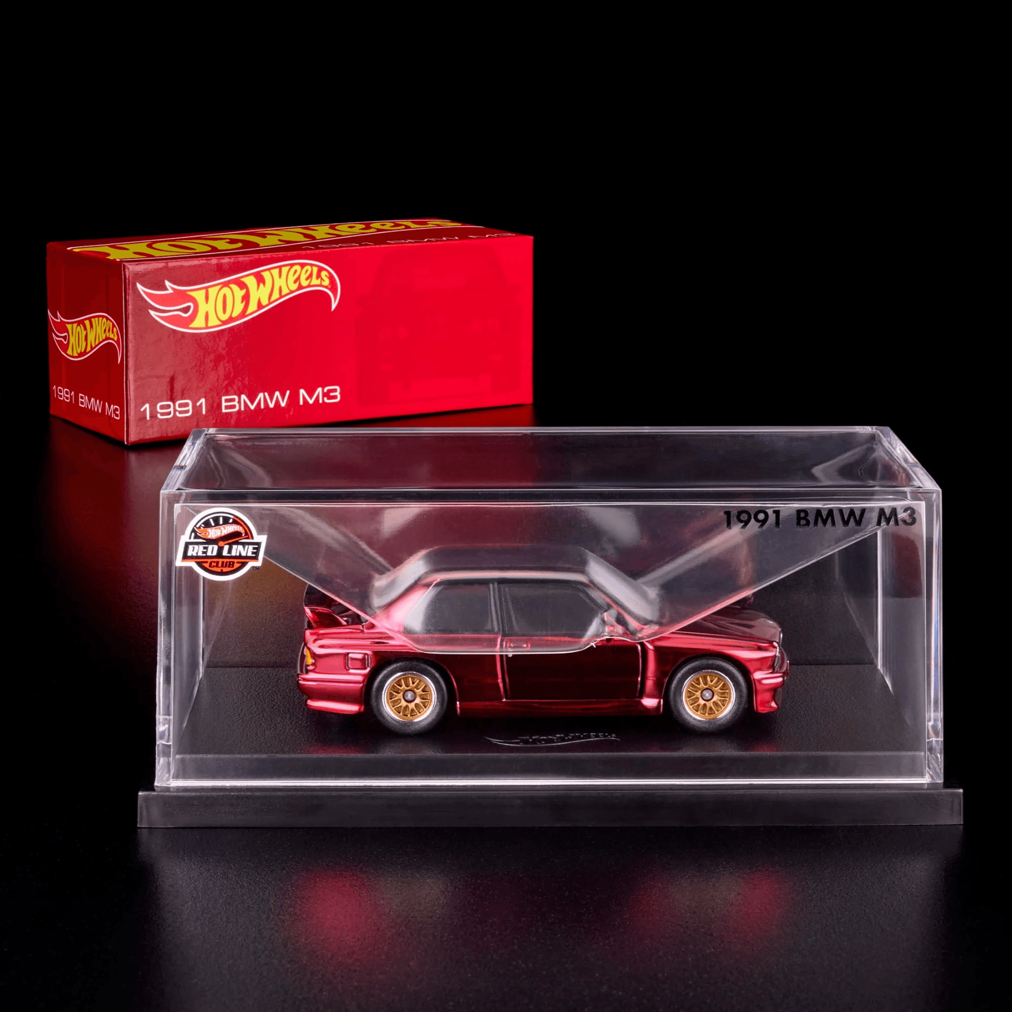 Hot Wheels RLC Exclusive 1991 BMW M3 Spectraflame Red