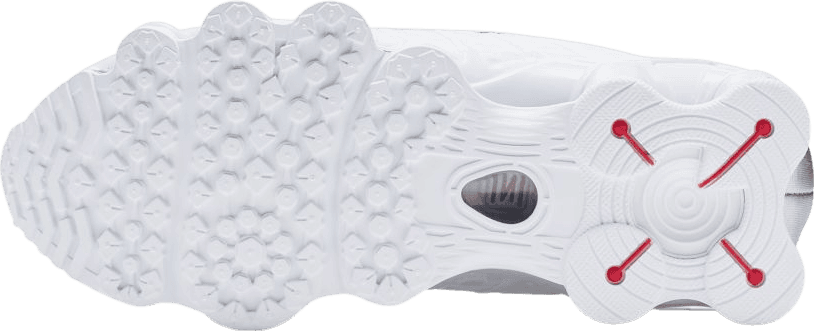 Nike Shox TL White Metallic Silver Max Orange (W)