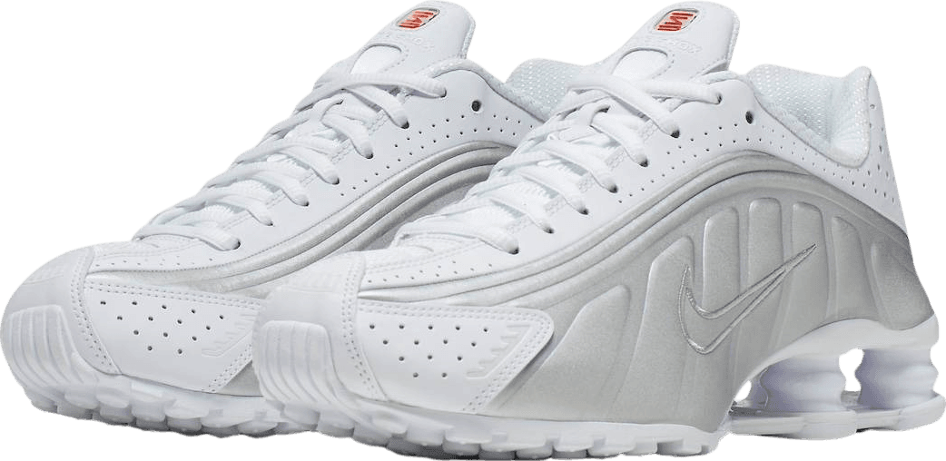 Nike Shox R4 White Metallic (W)