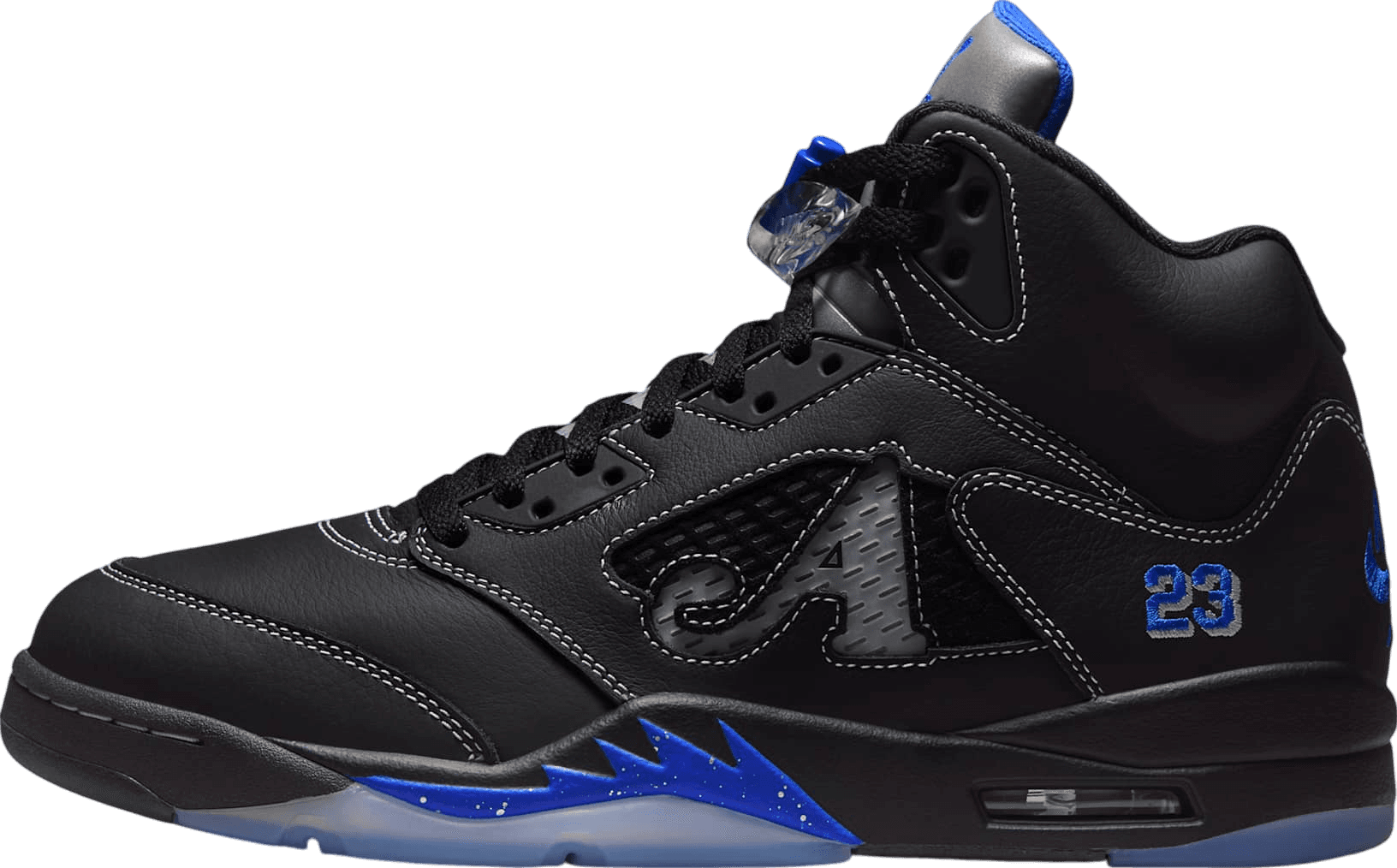 Awake NY x Air Jordan 5 Black/Racer Blue