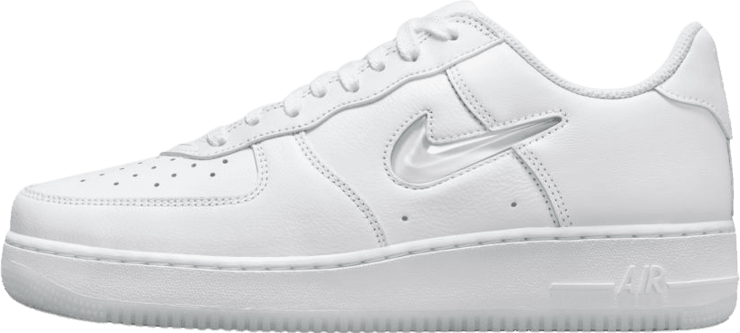 Nike Air Force 1 Low Color of the Month Jewel Swoosh Triple White