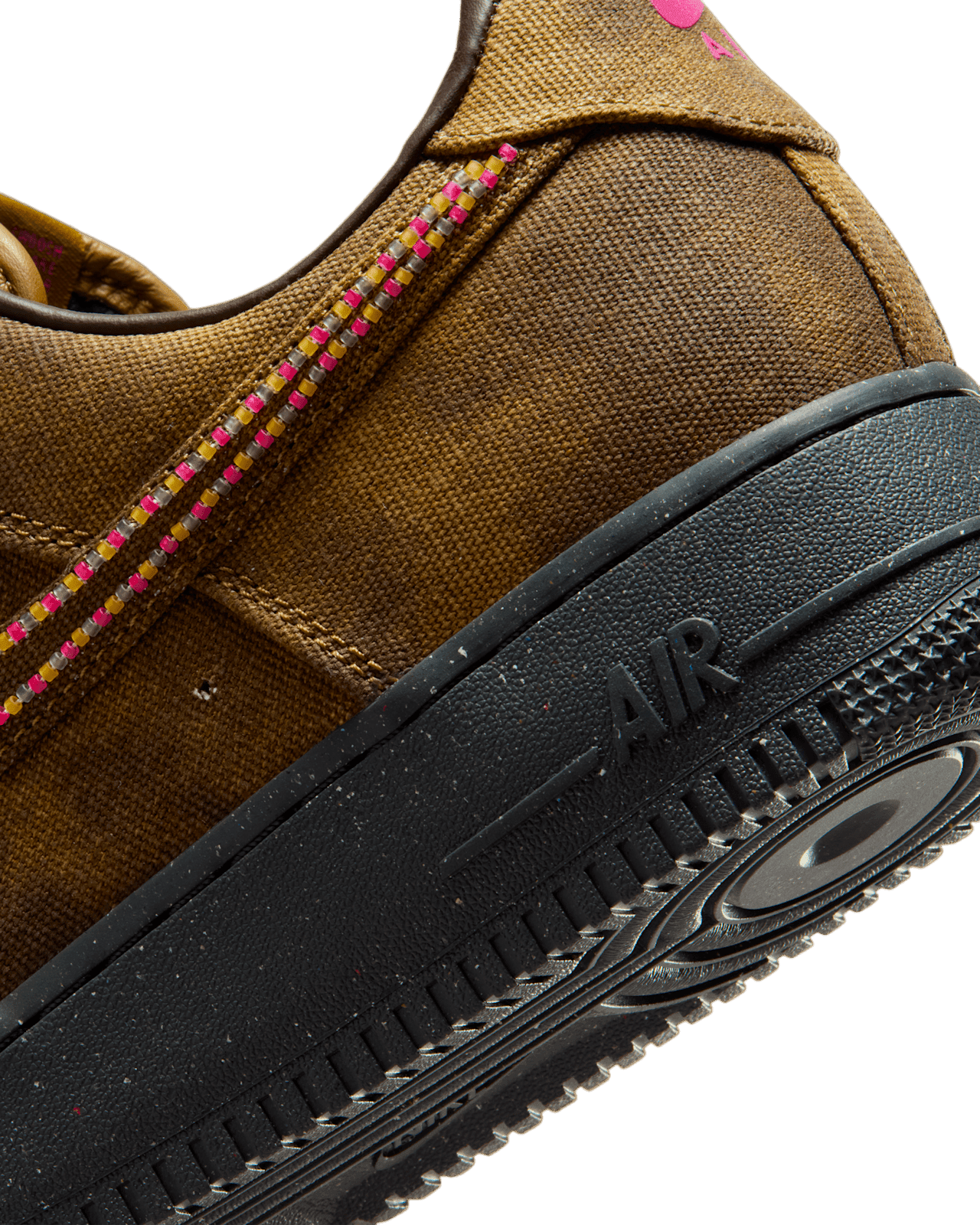 Nike Air Force 1 Low '07 Desert Moss/Fierce Pink