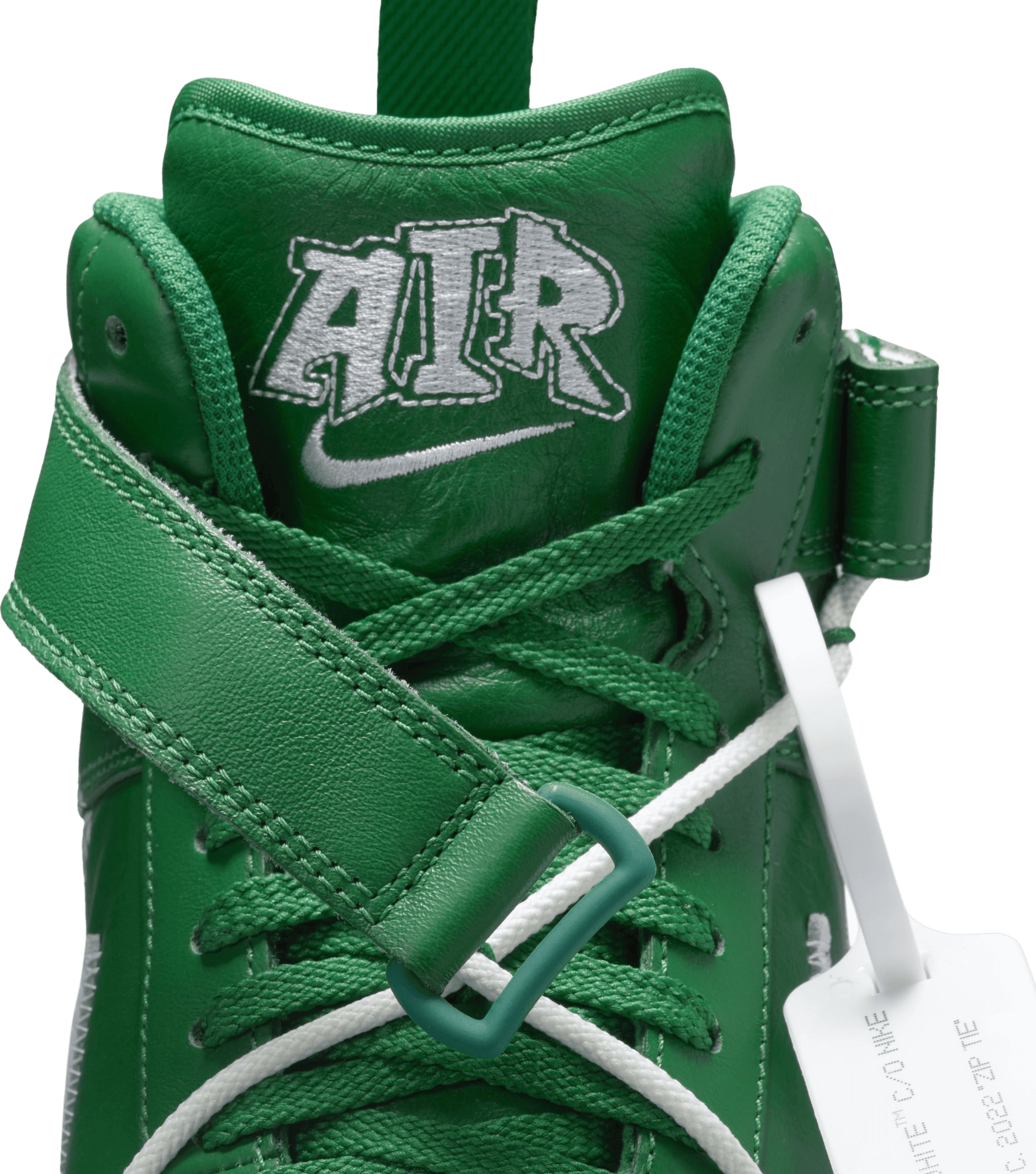 Nike Air Force 1 Mid Off-White Pine Green