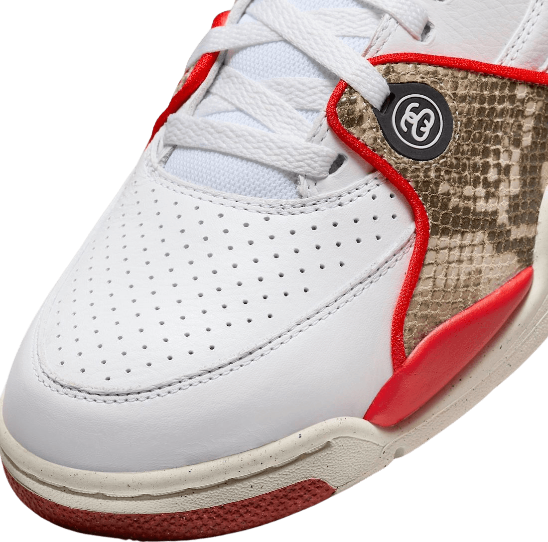 Nike Air Flight 89 Low Stussy Habanero Red
