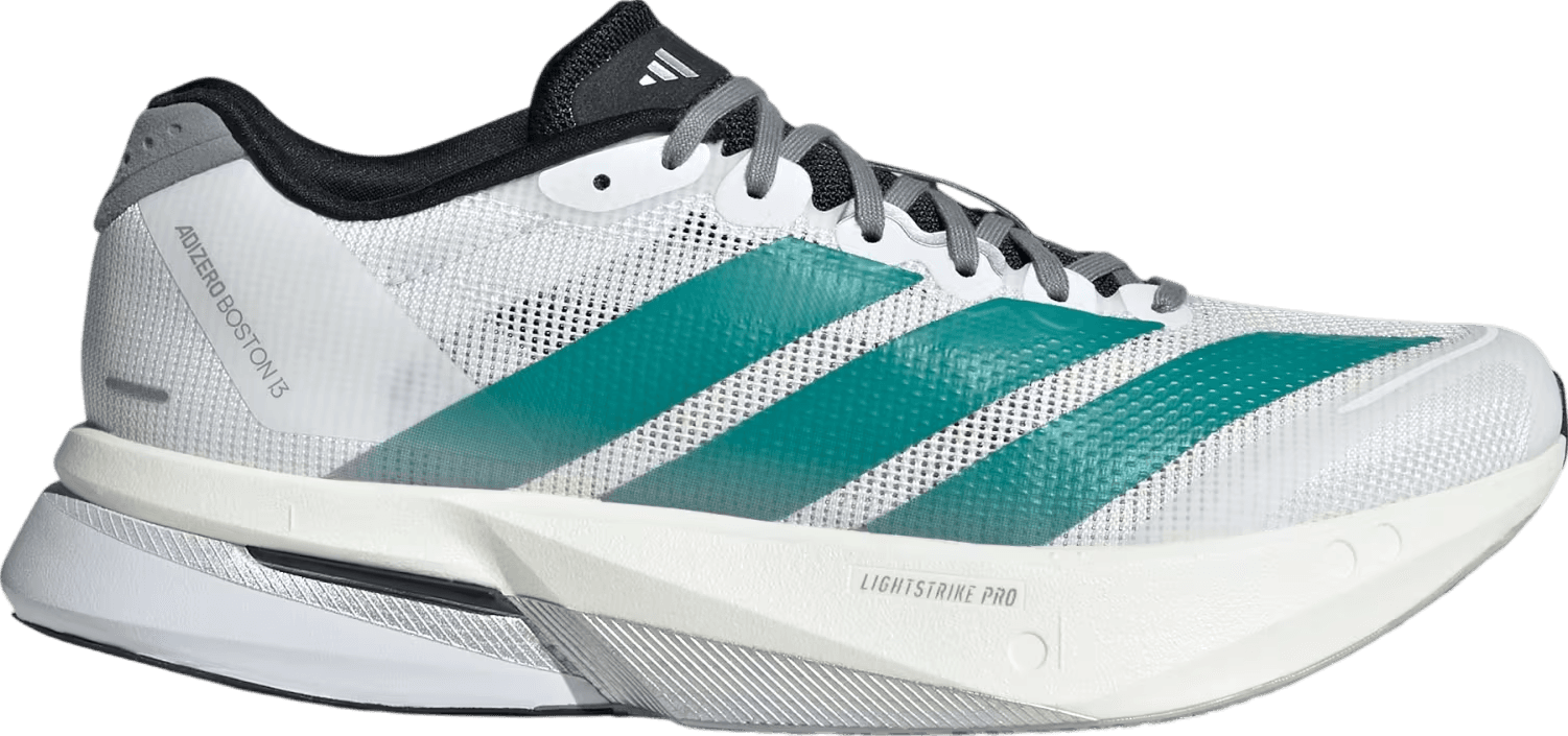 Adidas Adizero Boston 13 Cloud White/Pure Teal (W)
