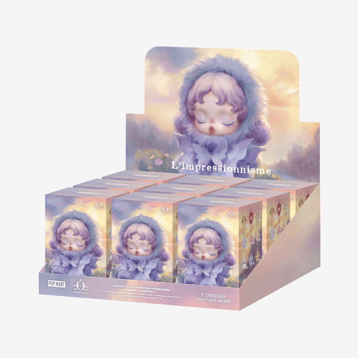 θSKULLPANDA L'impressionnisme Series Plush Doll