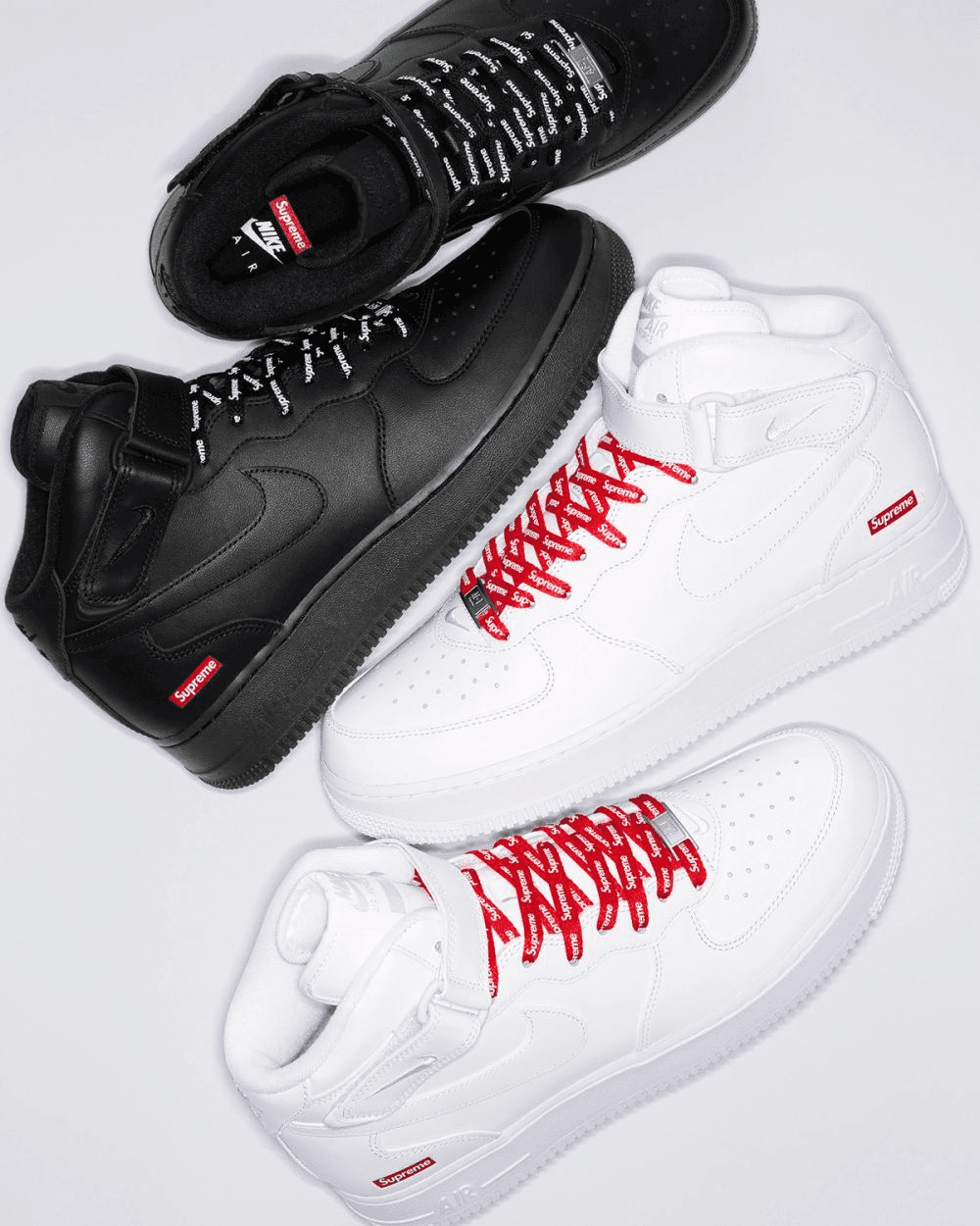 Supreme x Nike Air Force 1 Mid