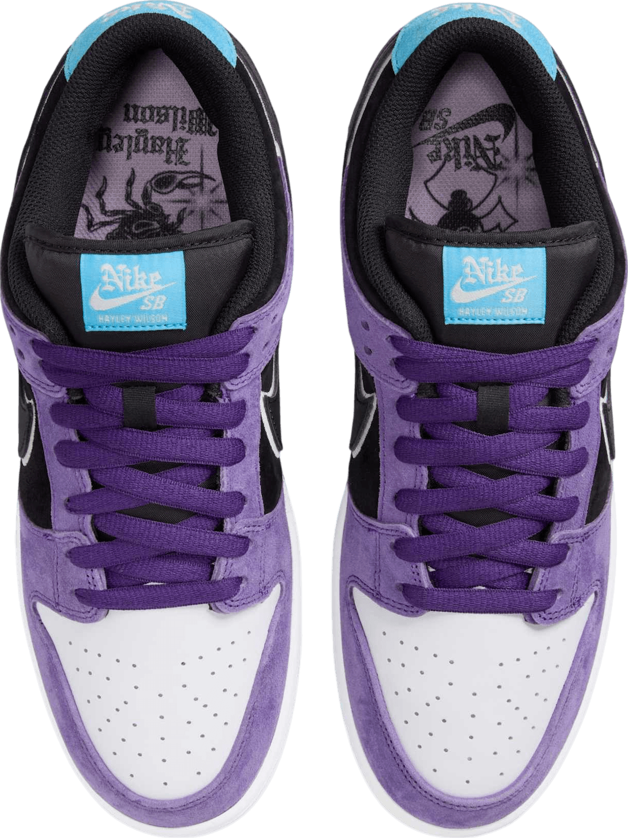 Hayley Wilson x Nike SB Dunk Low Black/Court Purple