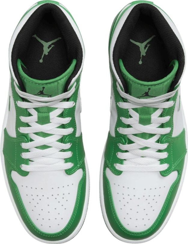 Air Jordan 1 Mid Lucky Green