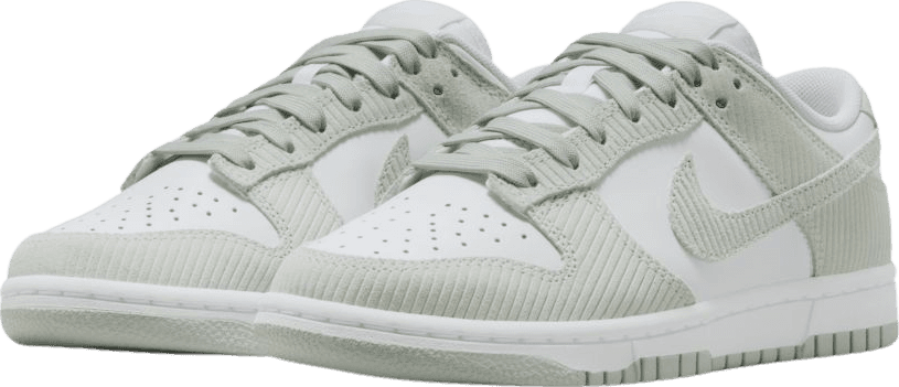 Nike Dunk Low Light Silver Corduroy (W)