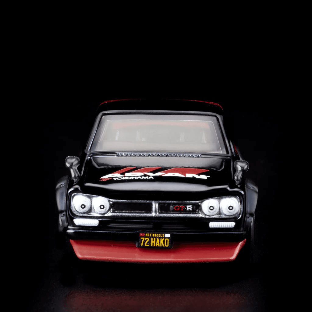 Hot Wheels RLC 1972 Skyline H/T 2000GT-R Black/Red