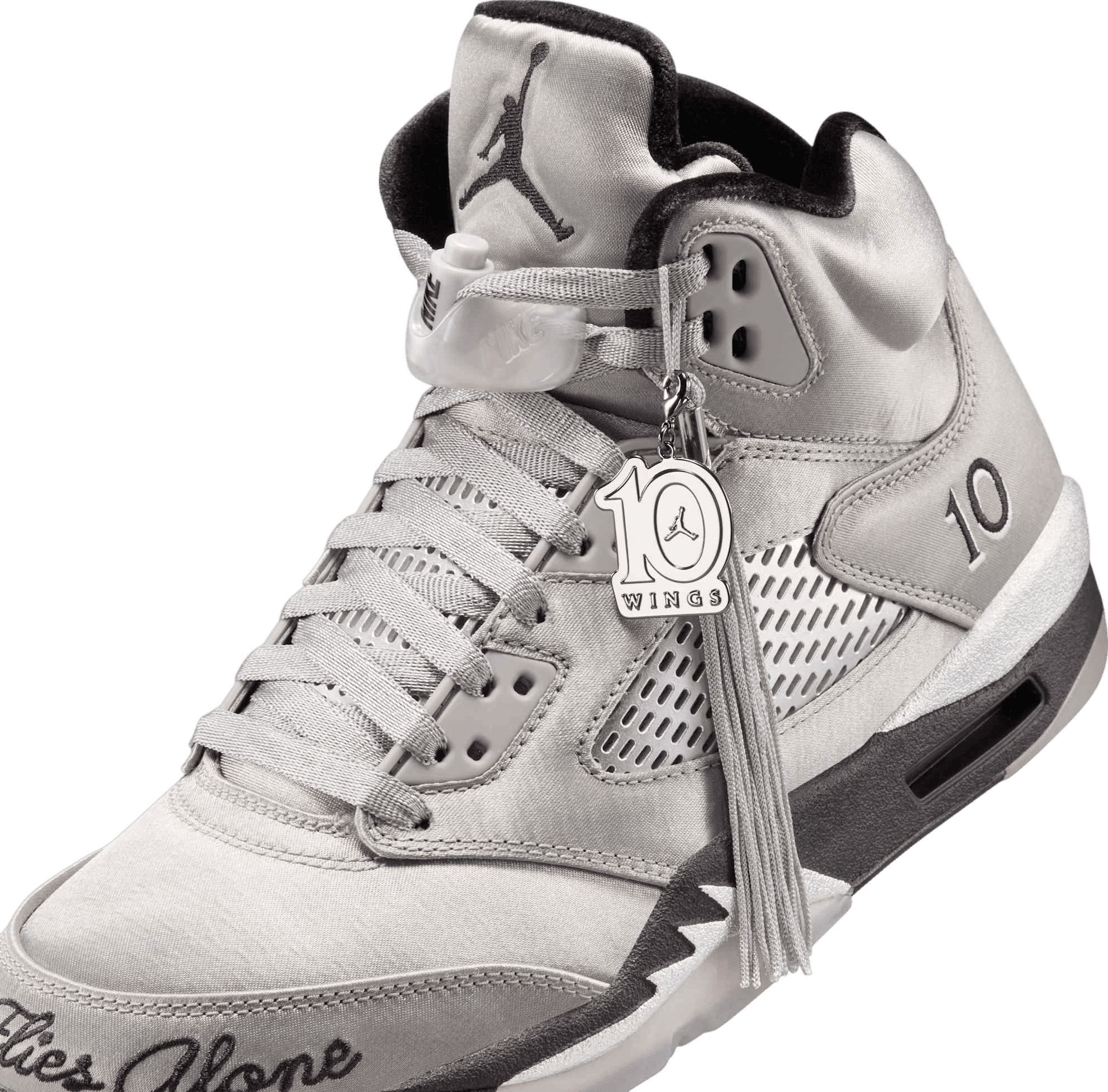 Air Jordan 5 Wings Metallic Silver