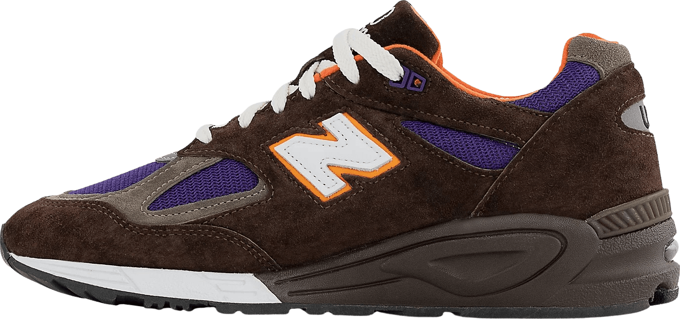 New Balance 990v2 MiUSA Brown Purple