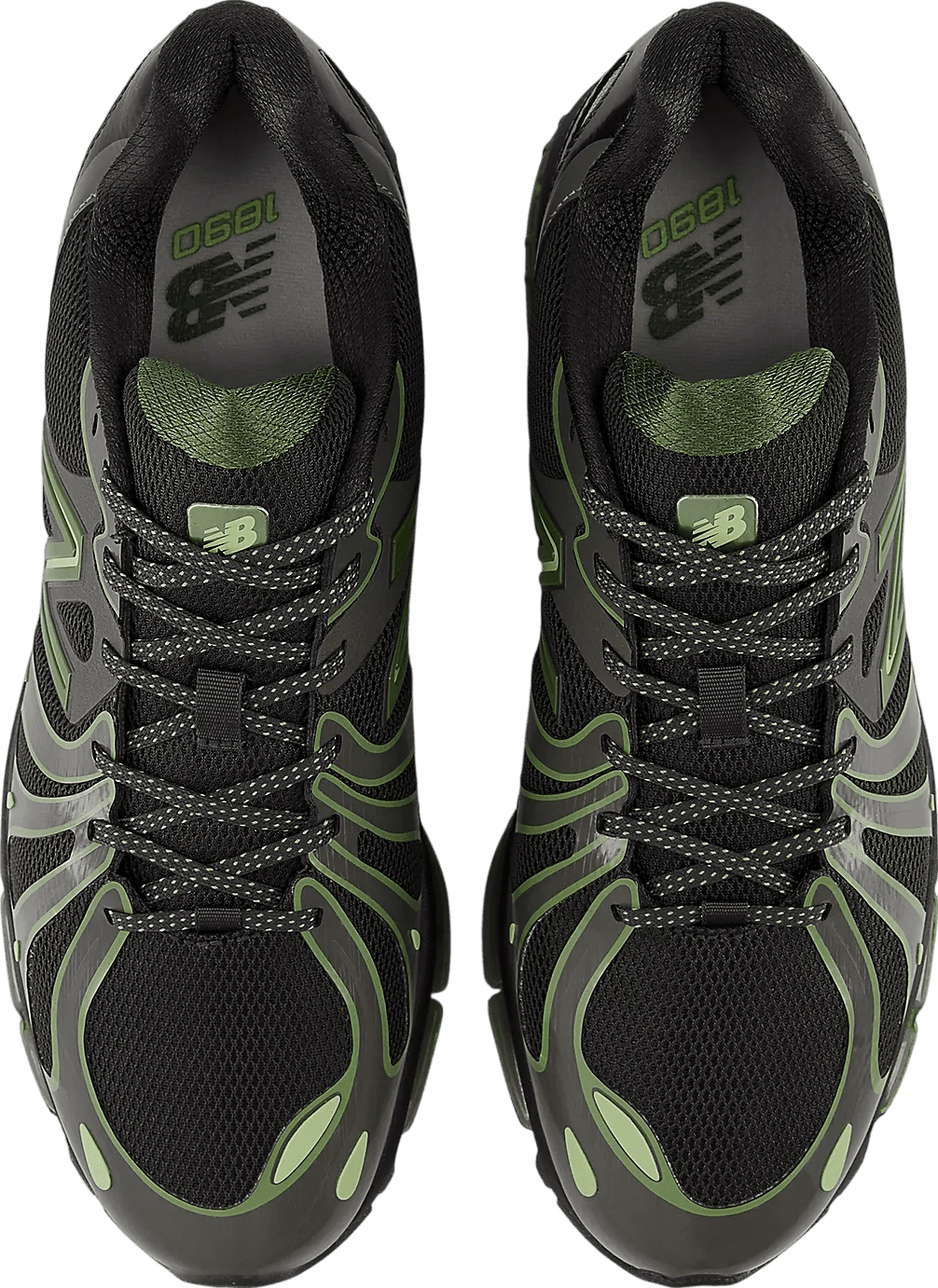 New Balance 1890 Faded Black/Utility Green