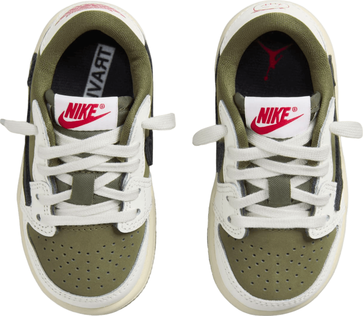 Travis Scott x Air Jordan 1 Low Medium Olive (TD)