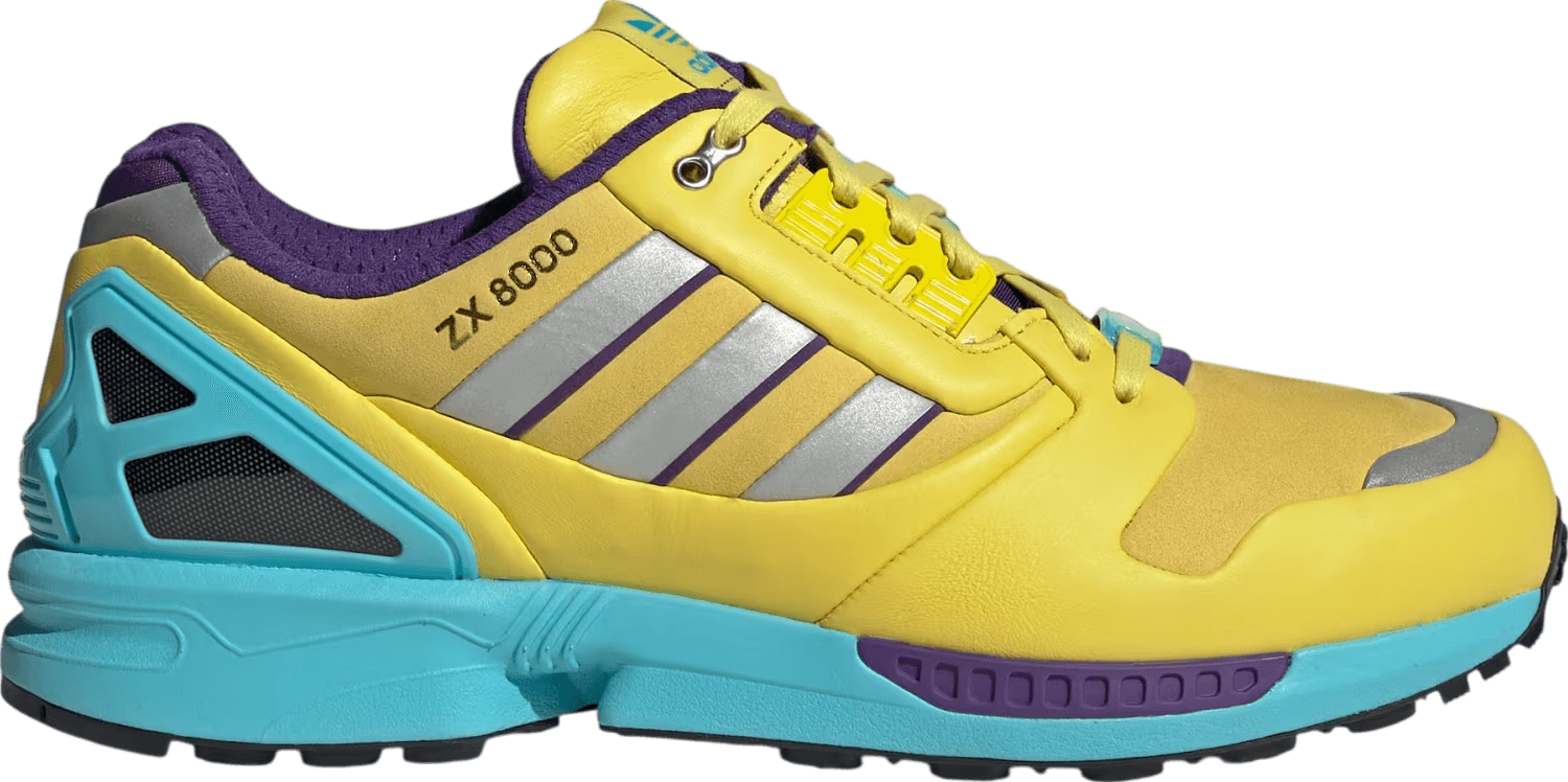 adidas ZX 8000 Consortium Yellow Blue Glow