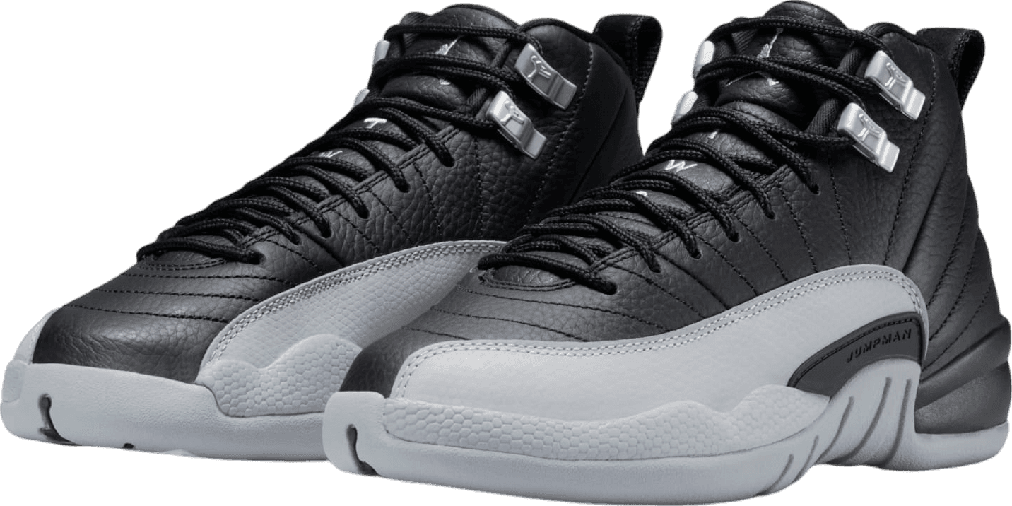 Air Jordan 12 Black/Wolf Grey (GS)