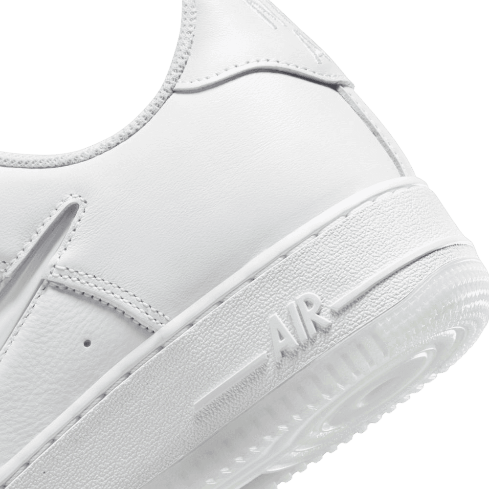 Nike Air Force 1 Low Color of the Month Jewel Swoosh Triple White
