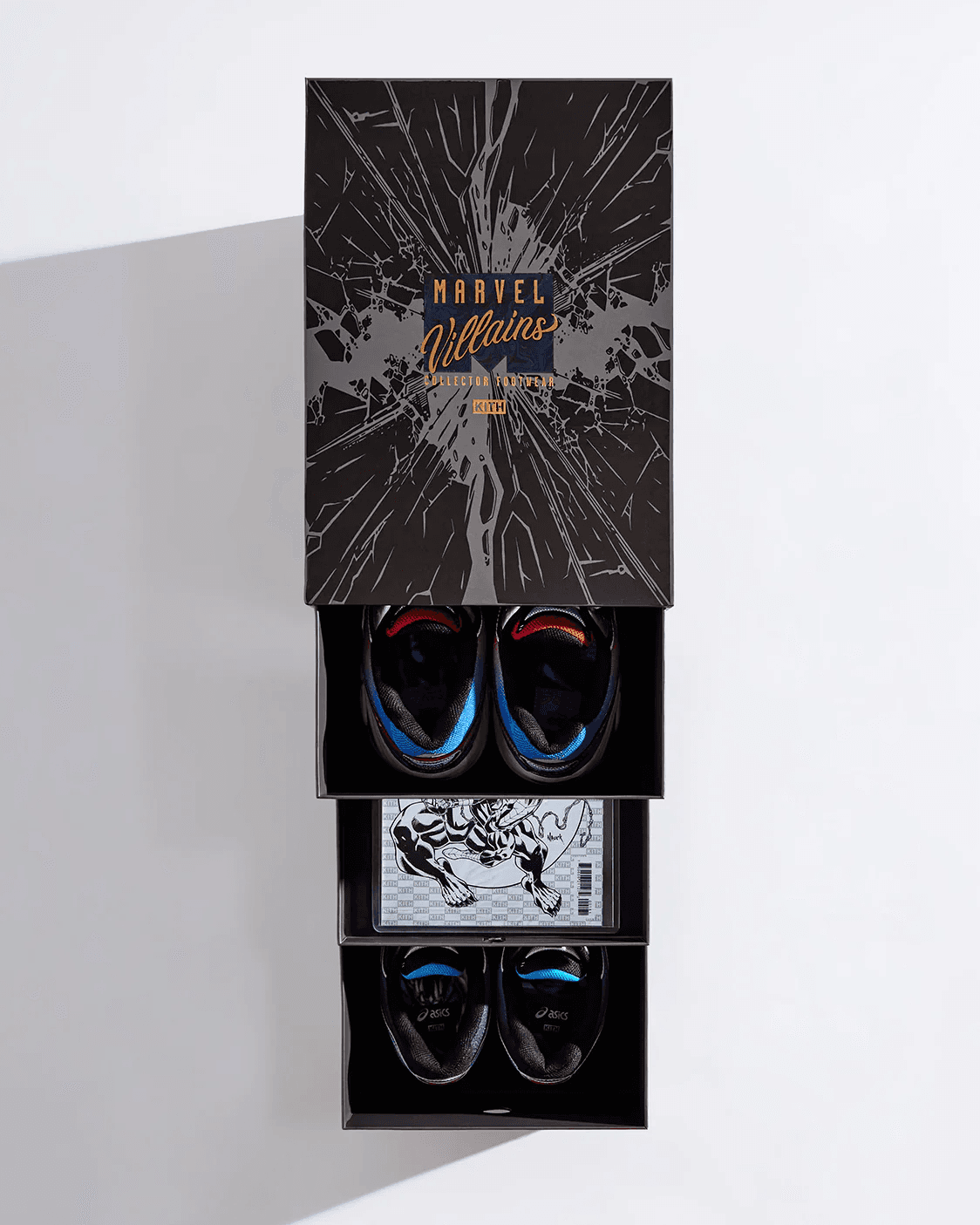 SwiftSole - Kith x Marvel x Asics Battle Spectra Pack