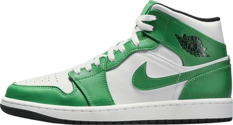 Air Jordan 1 Mid Lucky Green