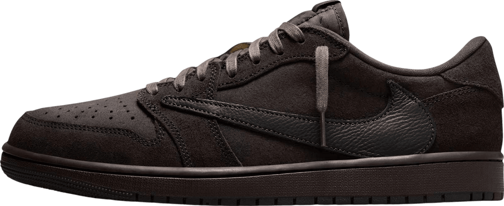 SwiftSole - Travis Scott x Air Jordan 1 Low SP Velvet Brown