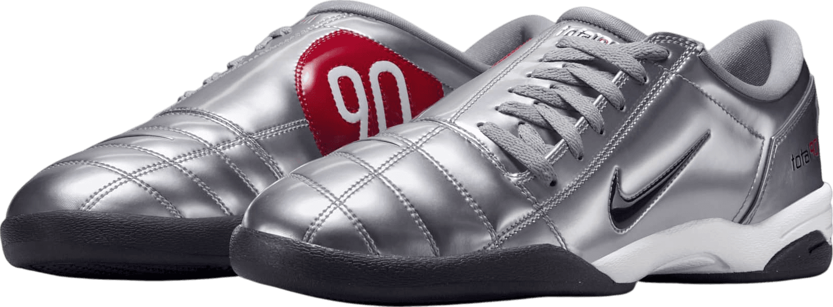 Nike Total 90 Metallic Silver/Black
