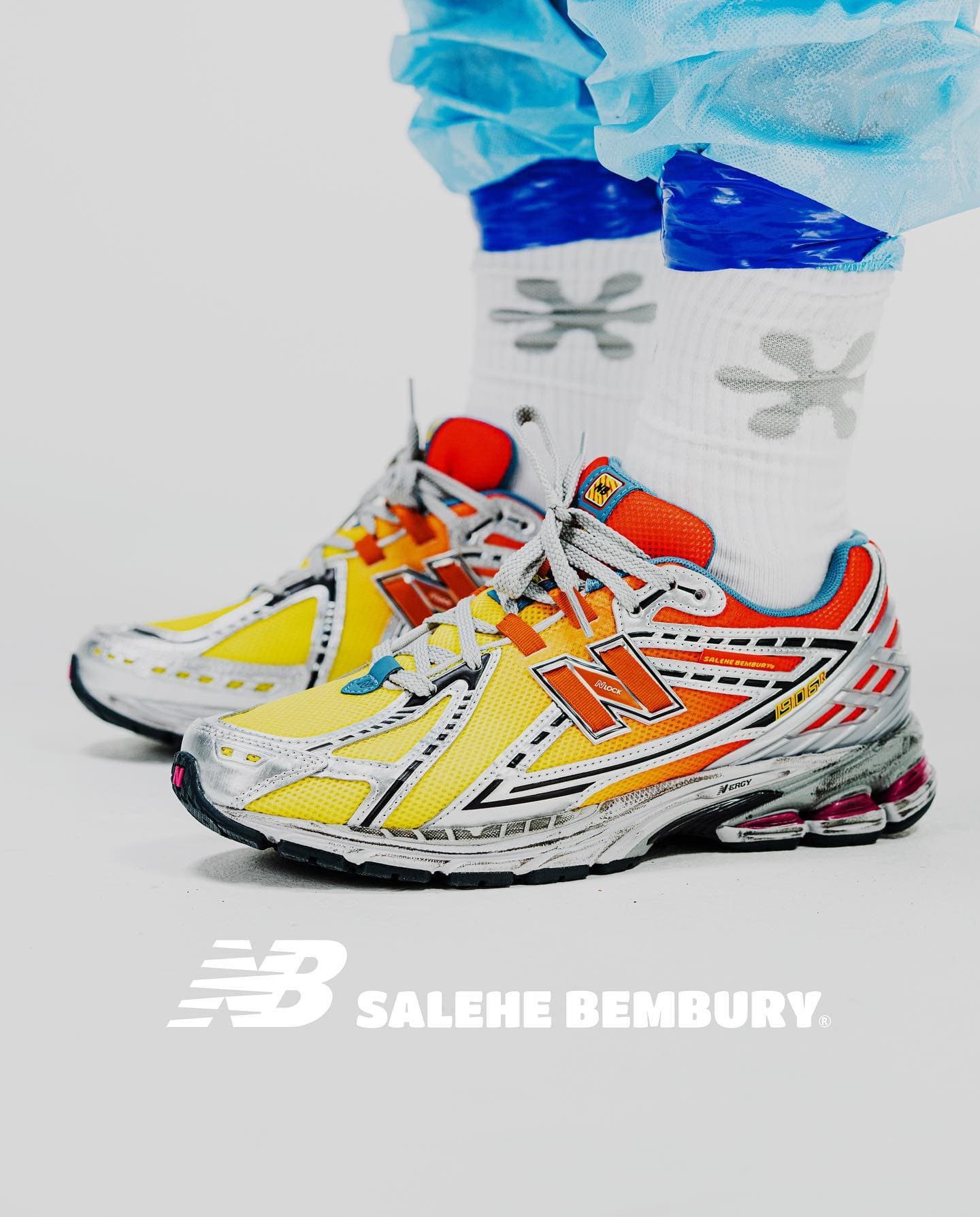 Salehe Bembury x New Balance 1906R Yellow/Orange