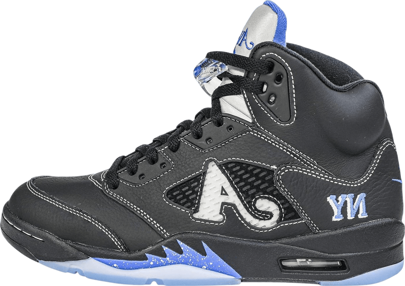 Awake NY x Air Jordan 5 Black/Racer Blue