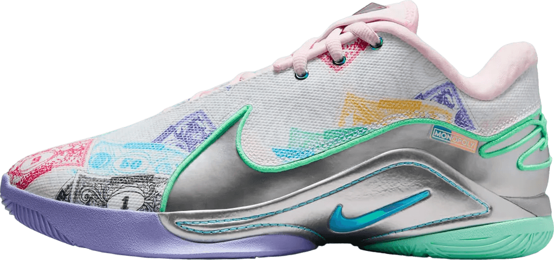 Monopoly x Nike LeBron 22 White/Green Glow