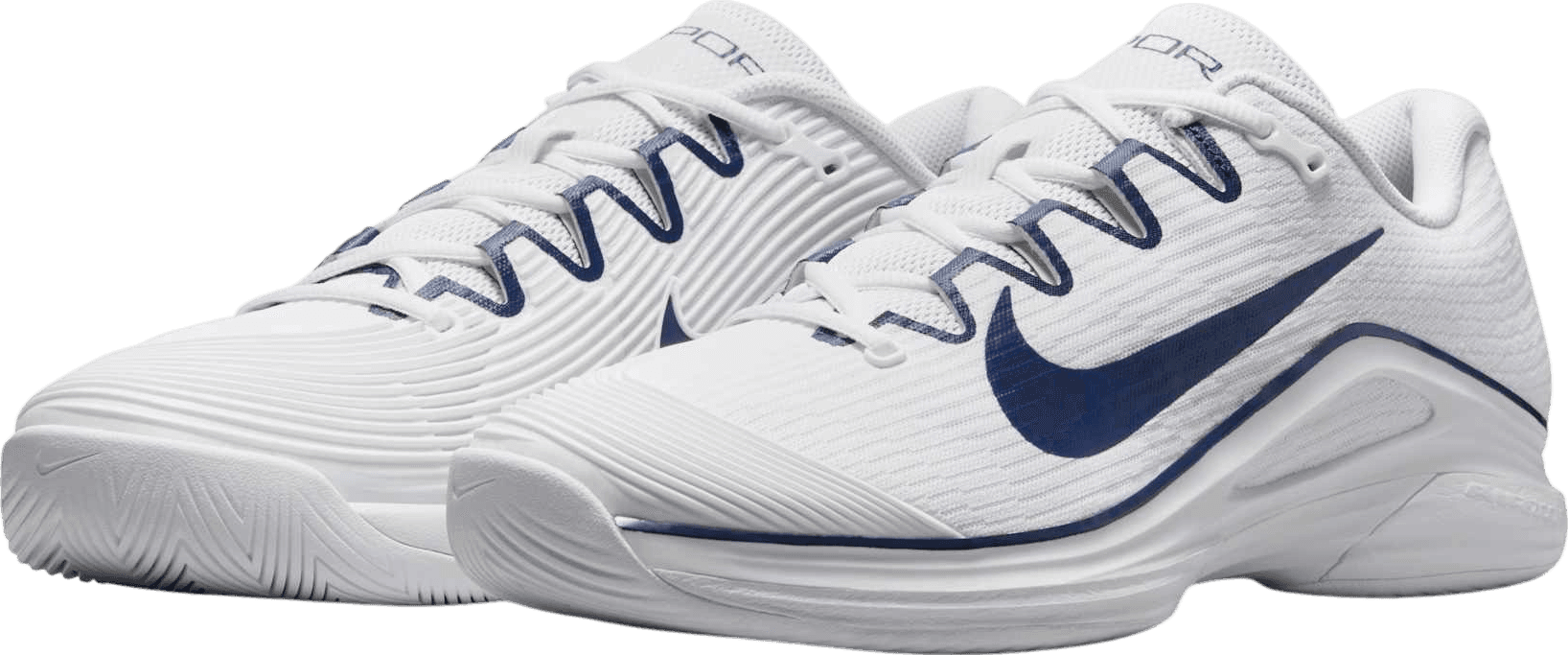 Nike Court Air Zoom Vapor 12 HC White Midnight Navy