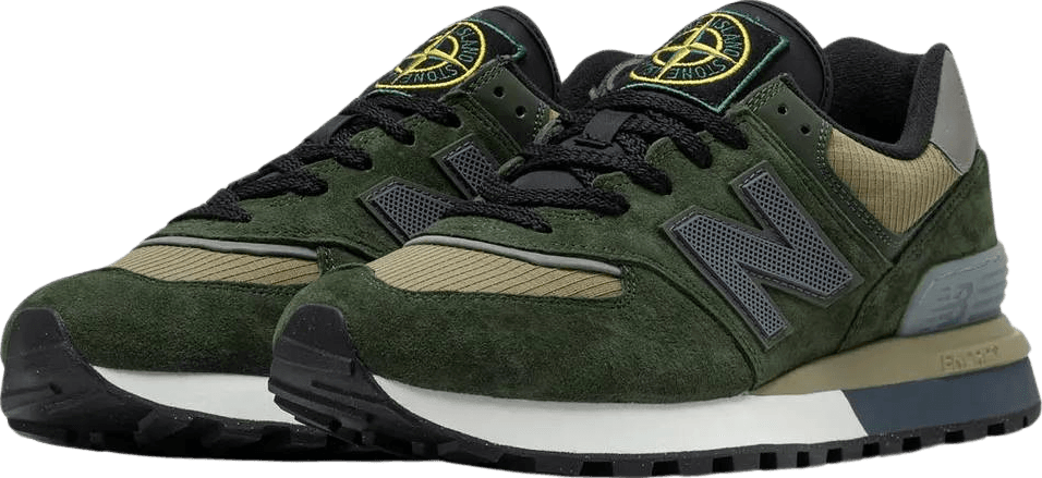 New Balance 574 Legacy Stone Island Dark Green