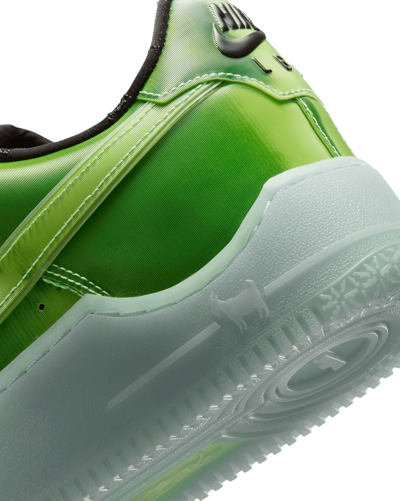 LeBron x Nike Air Force 1 Low Voltage Green