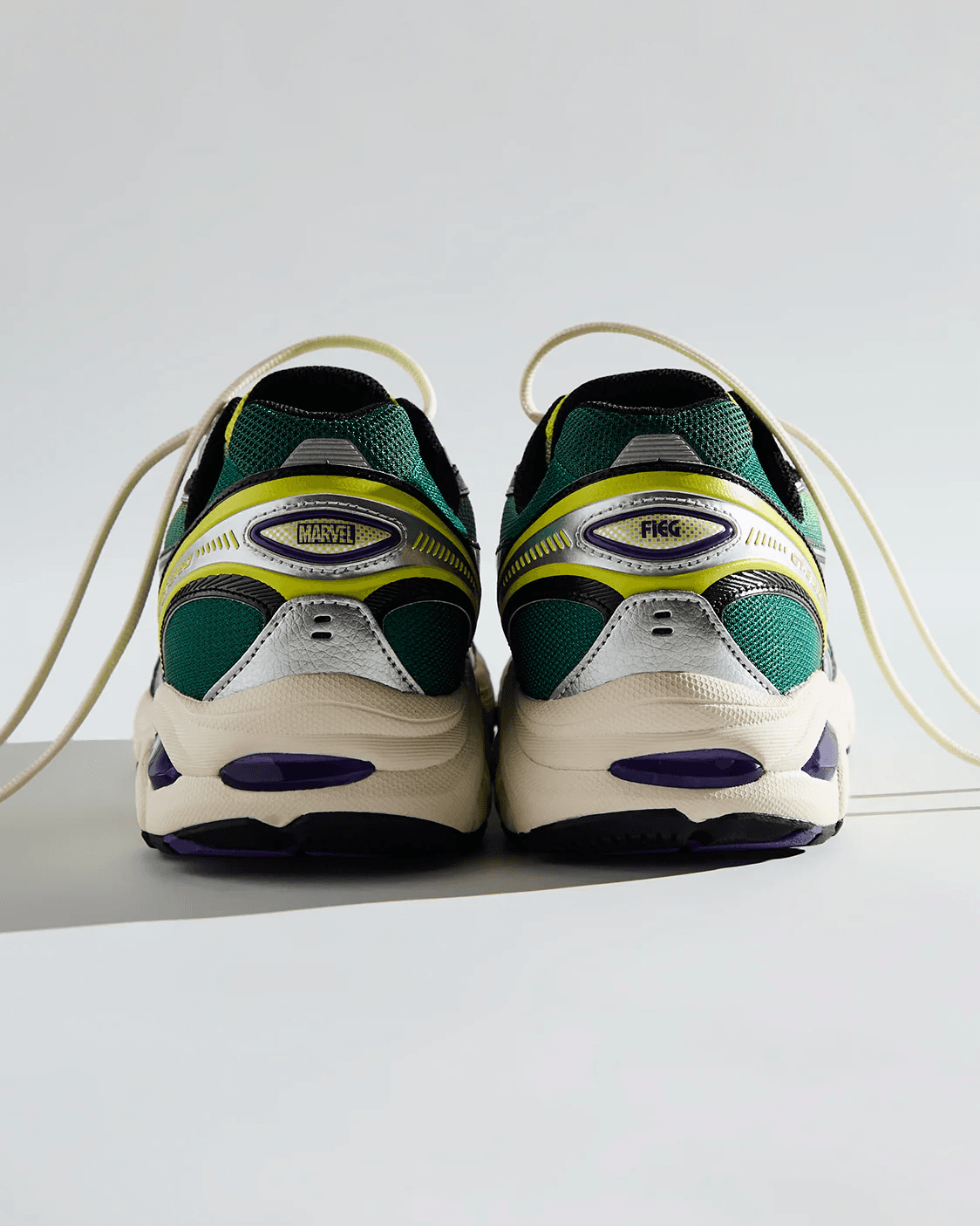 SwiftSole - Kith x Marvel x Asics Green Goblin GT-2160
