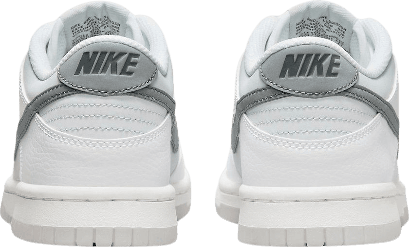SwiftSole - Nike Dunk Low Reflective Swoosh White (GS)