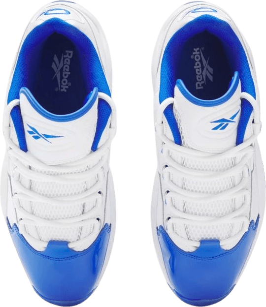 Reebok Question Low Blue Toe