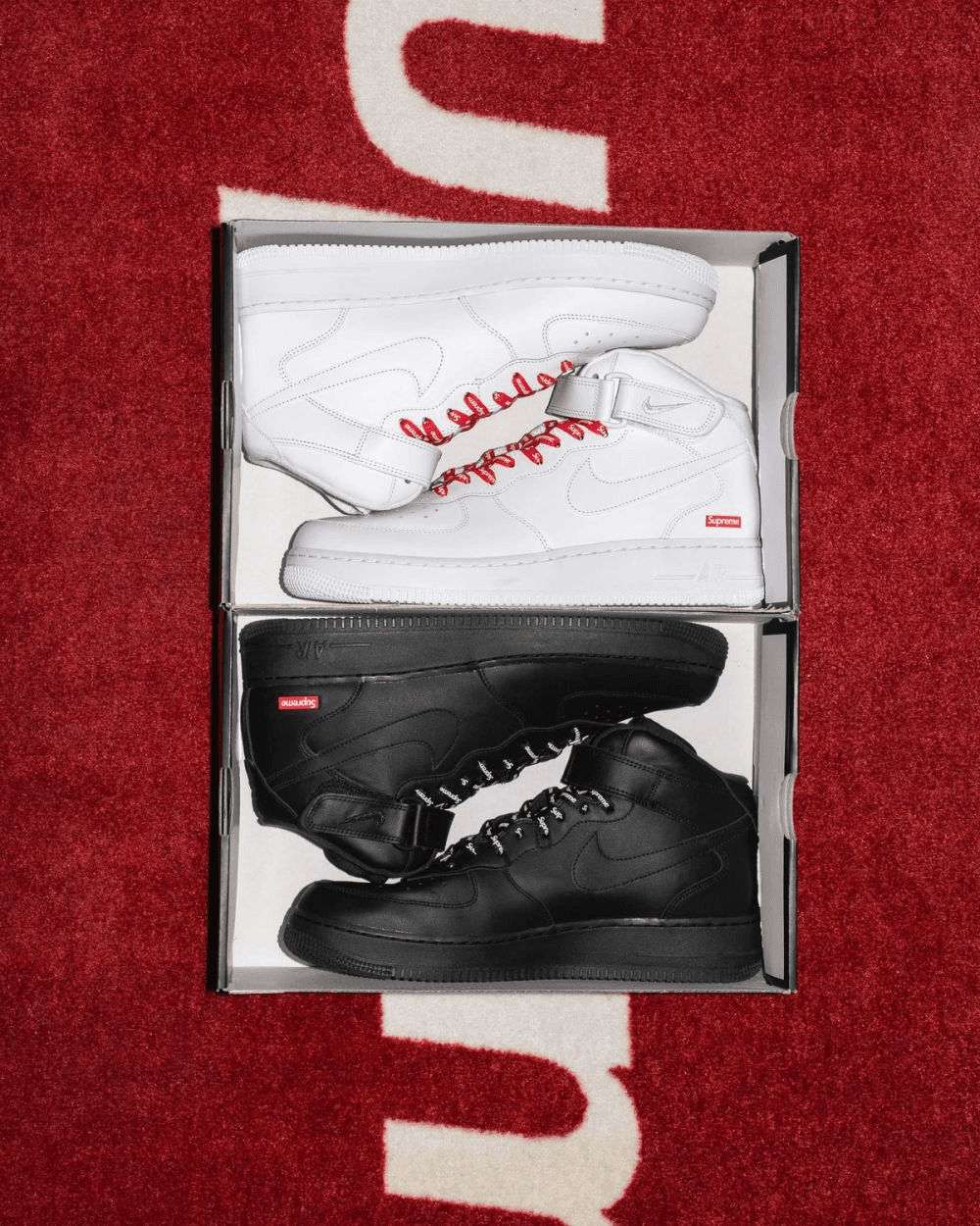 Supreme x Nike Air Force 1 Mid