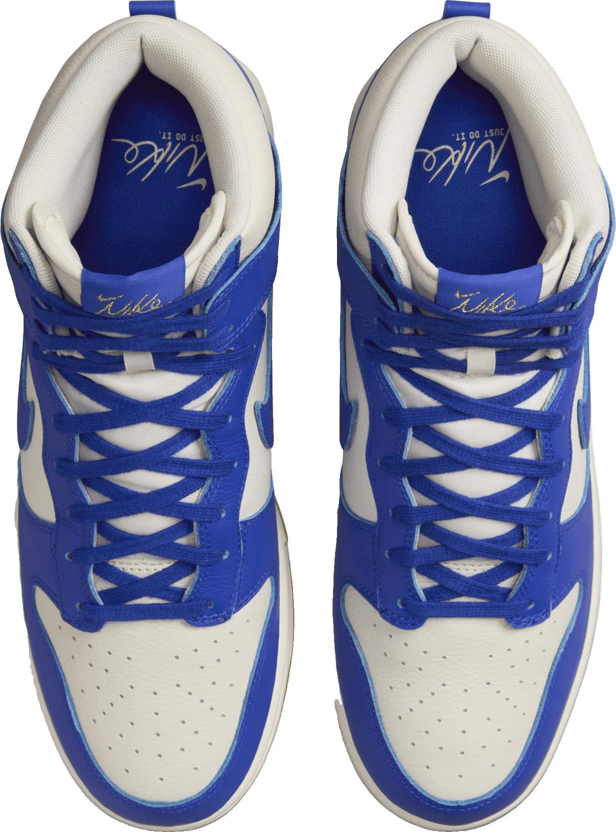 Nike Dunk High Phantom/Racer Blue