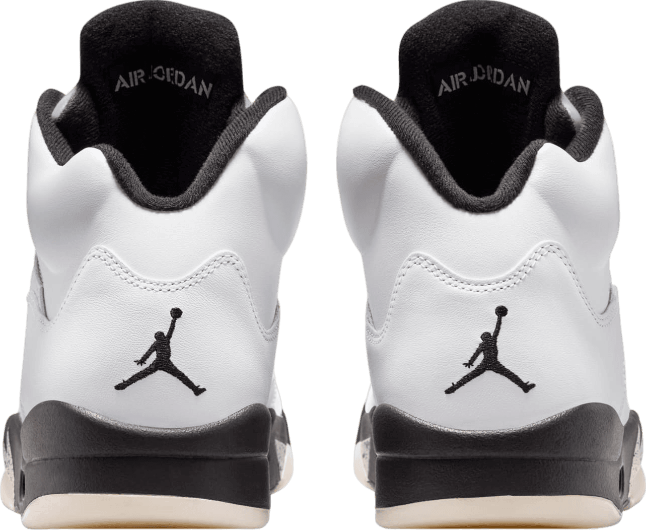 Air Jordan 5 White/Metallic Black