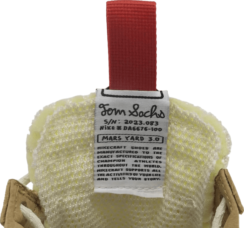 Tom Sachs x NikeCraft Mars Yard Shoe 3.0