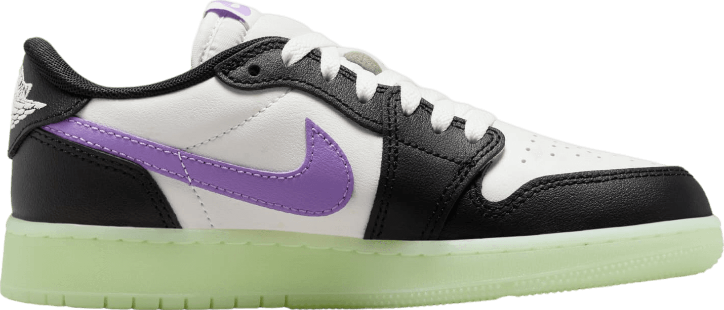 Air Jordan 1 Low Black Raspberry (GS)