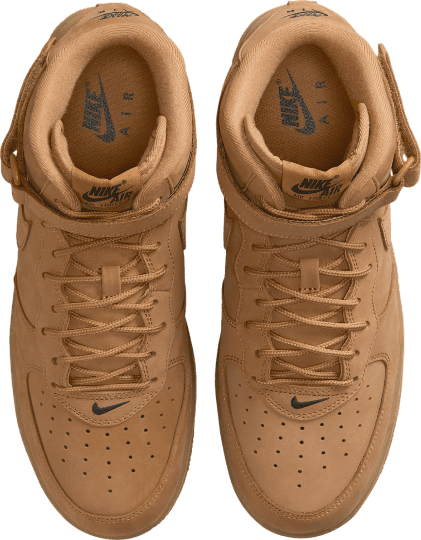 Nike Air Force 1 Mid Flax/Outdoor Green