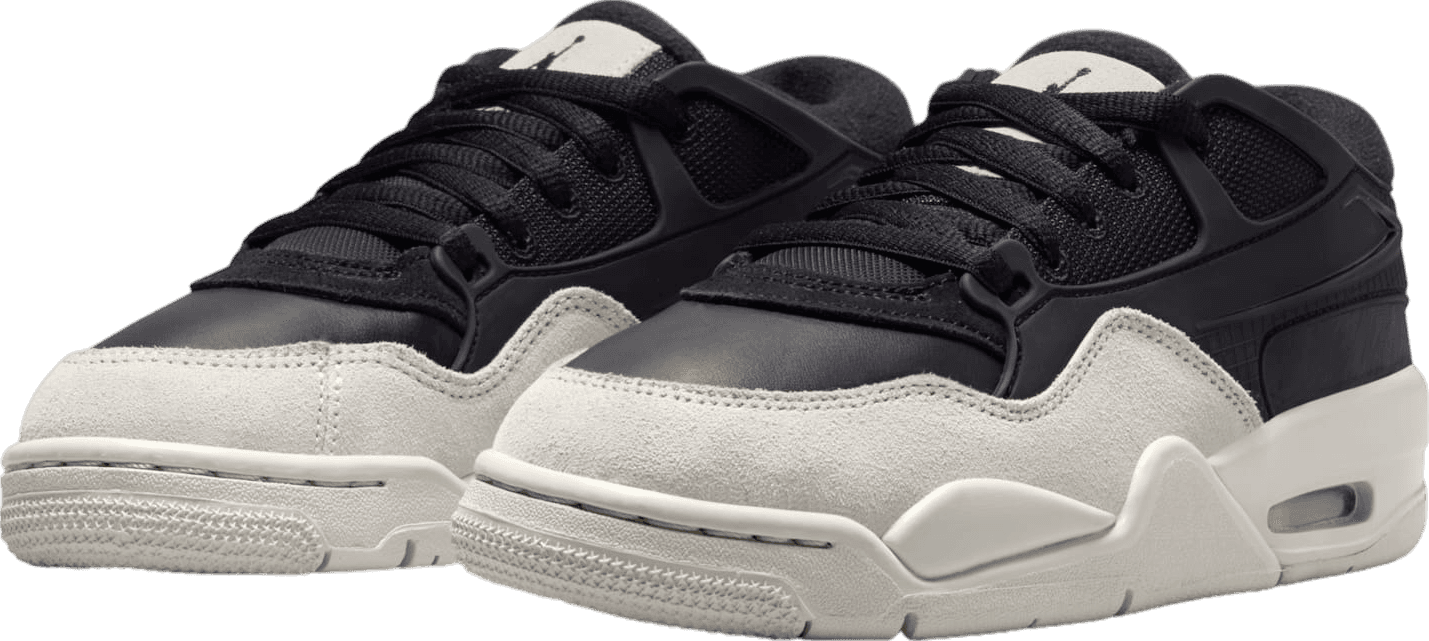 Air Jordan 4 RM Black/Light Bone (GS)