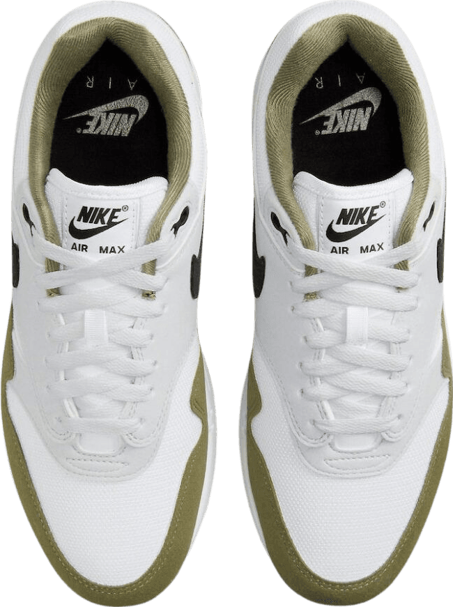 Nike Air Max 1 White/Medium Olive