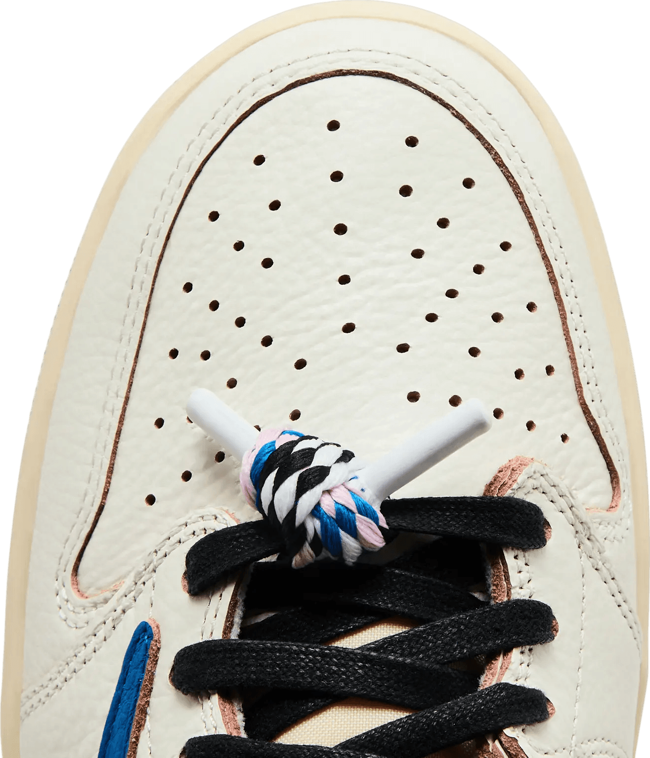 Travis Scott x Fragment x Air Jordan 1 Low Sail Military Blue