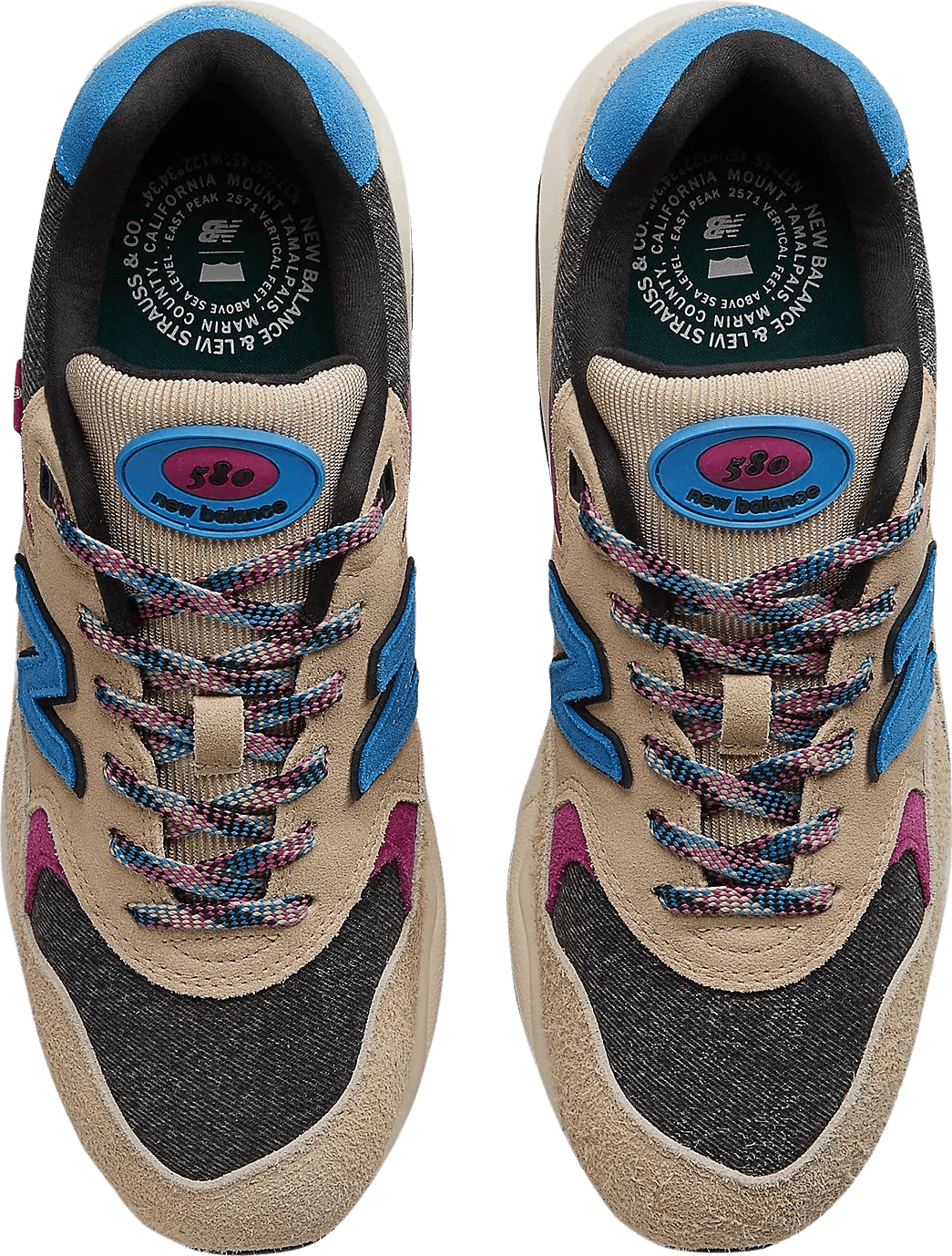 New Balance 580 Levi’s Beige/Blue
